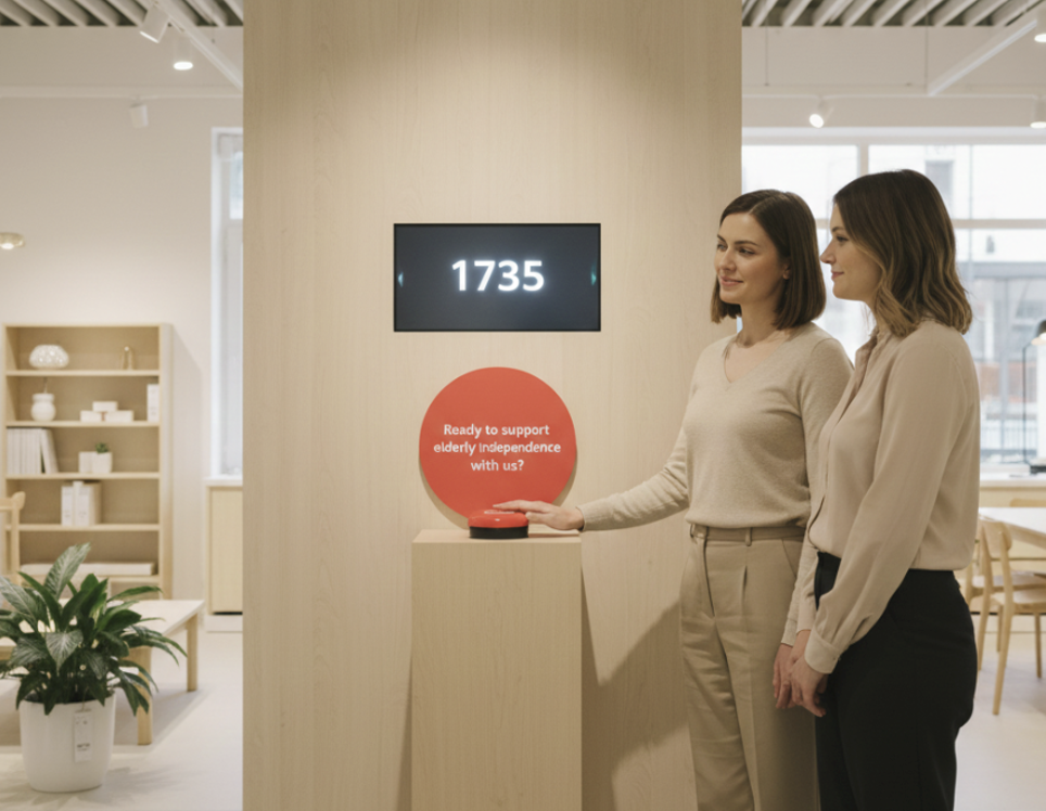 Interactive showroom engagement
